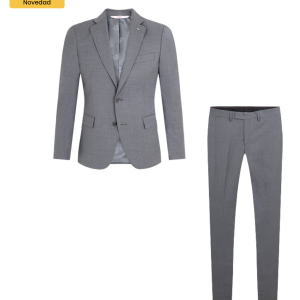 Traje Formal Gris Claro Lab